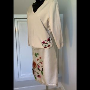 NWOT Donna Morgan skirt/ sweater 2pc so beautiful